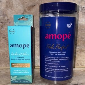 Amope Radiant Skin Leg & Foot Daily Hydrating Serum - Blue